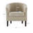 Munson 26.77" Wide Linen/Polyester Upholstered Barrel Chair-508310378