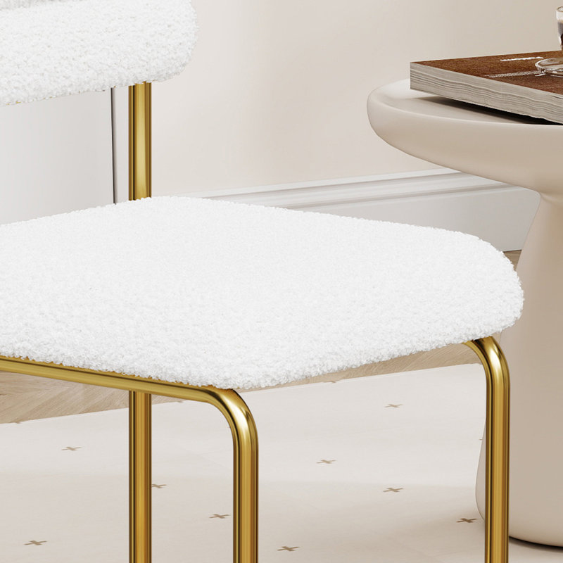 19. 48" Wide Upholstered Dining Chair