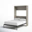 Grand lit escamotable avec matelas Wexford-1968314080