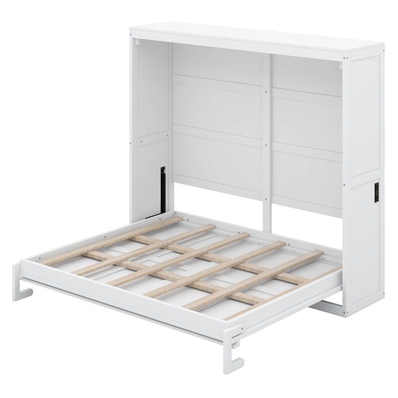 Commode murale Murphy, Blanc, Double