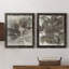 Dogwood Leaves II - Ensemble de 2 peintures sur toile encadrées-66692153-66692159