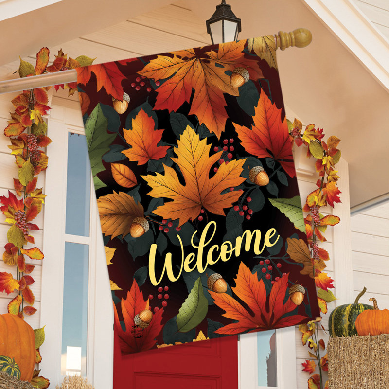 Feuilles d'automne, Automne rouge/orange/jaune