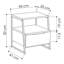 Catinna 1 Drawer Bedside Table | Modern Nightstand with Open Shelf-988104472