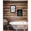 «Clean / Shower Together», vignette 2 pièces par Fearful Made Creations, reproduction encadrée prête à être accrochée, cadre noir