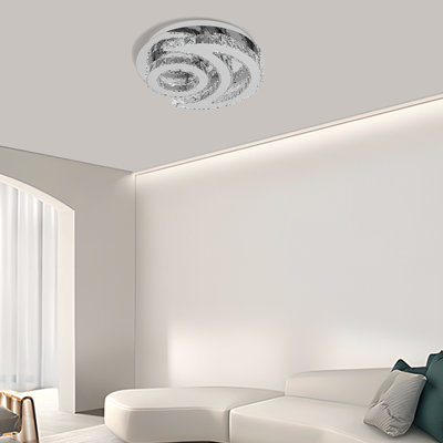 Moderne Lune Plafonnier Creative DEL Plafonnier pour Chambre Salon Couloir Home Decor
