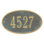 1-Line Wall Address Plaque