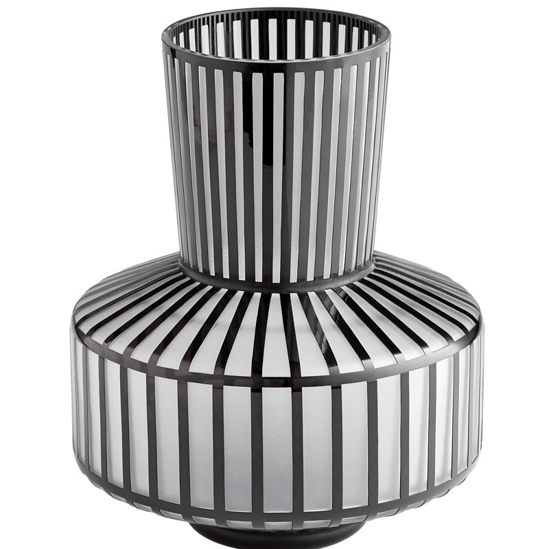 Vase de table Lineup, H 11,75 po x l 9,5 po x P 9,5 po