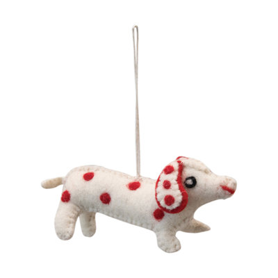2'' Fabric Animals Hanging Figurine Ornament