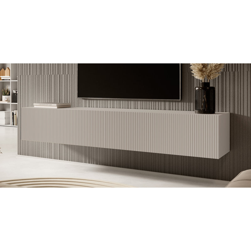 Meladie Unfinished Floating TV Stand for TVs up to 70"