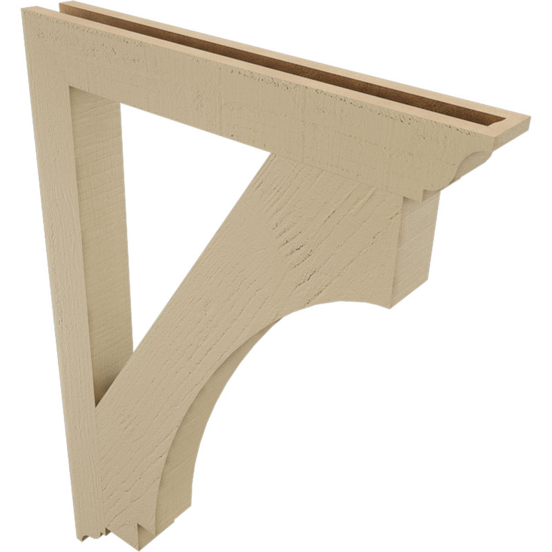Support en bois de cèdre impérial traditionnel Imperial, H 40 po x l 3,5 po x P 28 po
