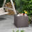 Costway 27.5'' W 72 Gallons Deck Box in Brown
