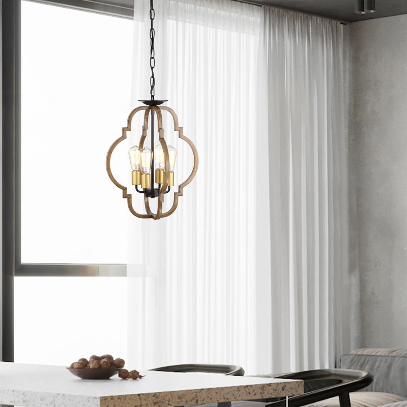 4 - Light LED Unique/Statement Pendant