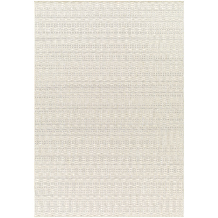Tapis extérieur ivoire Elliegrace