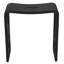 Tabouret de salle de bain noir