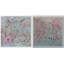 Ensemble de 2 estampes de cerisiers en fleurs par l'artiste locale Janet Burrows-67516318-67516319