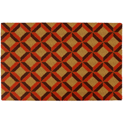 Neighburly Non-Slip Geometric Doormat