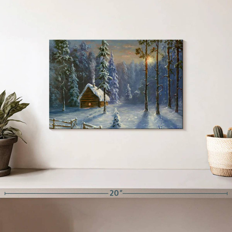 Peinture à l'huile Alvord, H 8 po x l 12 po