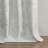 Amelia White Knitted Jacquard Paisley Total Blackout Grommet Top Single 50x108" Curtain Panel-59229162-58928728