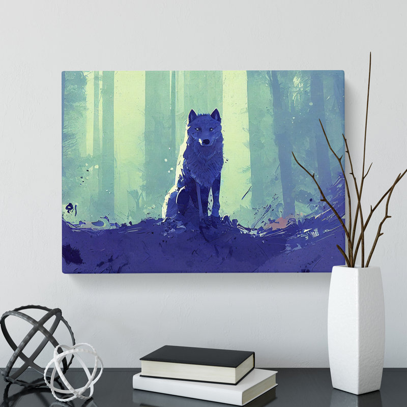 Wolf Art Painting Vol.1 - Wrapped Canvas