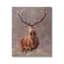 «Elk Portrait Forest Grove» par Pip Wilson - impression sur toile tendue-191191151