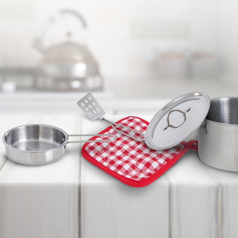 Little Chef Frankfurt 11 Piece Pots and Pans Set