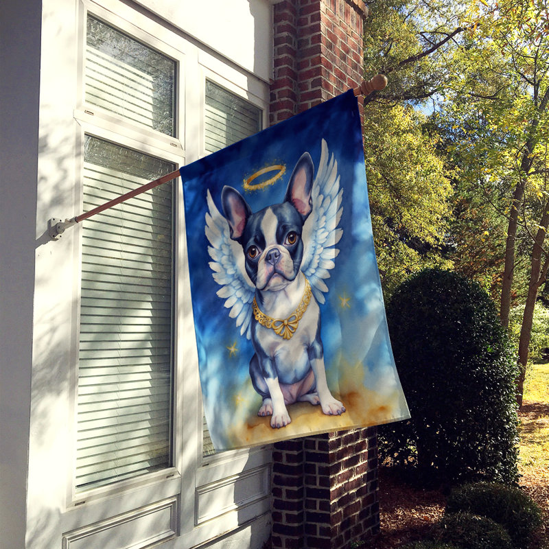 Drapeau Boston Terrier My Angel House