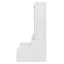 Grand lit escamotable avec coussin-107287448