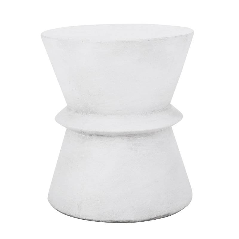 Outdoor Lightweight Concrete Side Table