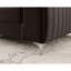 Fauteuil d'appoint moderne Laurence - Brun foncé-1092169619