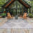 April Geometric Gray & Cream Indoor / Outdoor Area Rug-1492344302
