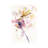 Dragonfly And Dandelion by Sillier Than Sally - Wrapped Canvas Painting-973086040