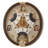 QXM371BRH Melodies In Motion Clock, Brown