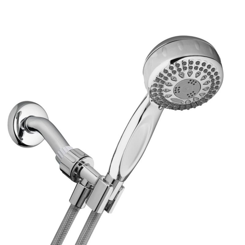 Waterpik Chrome 5-Setting Handheld Showerhead with Pulse