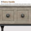 Console 52,56 po avec 3 tiroirs