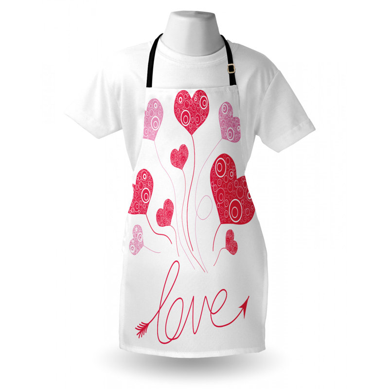 Valentine's Day Bib Apron