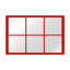 Miroir mural rectangulaire en aluminium-130969929