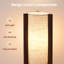 Petite lampe de chevet / table de chevet en bois massif 13,5 "-2067812728