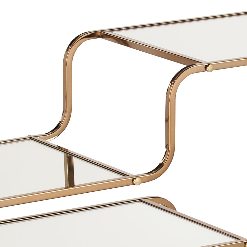 Tellis Metal Bar Cart