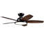 Ventilateur de plafond encastré avec lumière DEL et télécommande-990602665-982806777