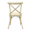 Fauteuil à dossier courbé en X de Courtyard Casual à finition brossée à la main Le prix est pour un ensemble de 2