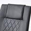 De 6 chaises de salle à manger, sièges rembourrés en similicuir, pieds en métal doré rembourrés, pour des endroits variés, et chaises à la mode, rembourrage en polyuréthane noir, revêtement, différentes pièces, confortable-116737811-116737814-116737812