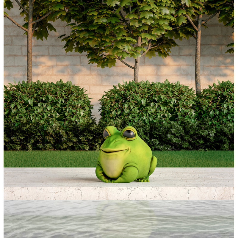 Holsworthy Frog Plastic Garden Statue