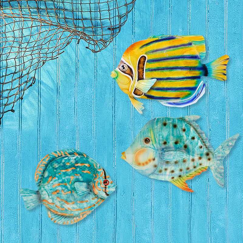 Handmade Coastal Landscape & Nature Wall Decor on Metal