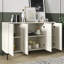 Buffet moderne simple de style crème