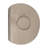 16"/20"/24"H, Metal Wall Art in Aged Ivory, Flapped Edge Circle Design, Crafted with Iron, Adds Artistic Flair to Your Home