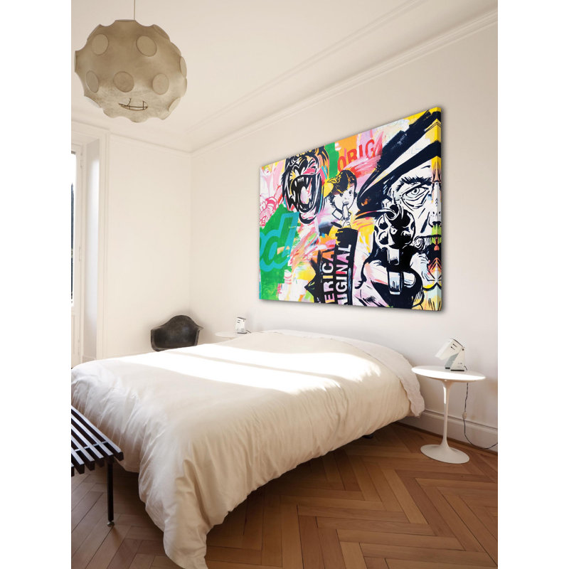 «Amériques», reproduction sur toile tendue, 20 po x 30 p