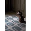 Wool Geometric Area Rug in Light Gray/Gray-74187191