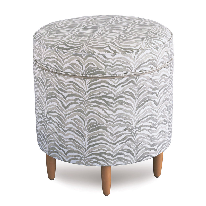 Amara Round Ottoman