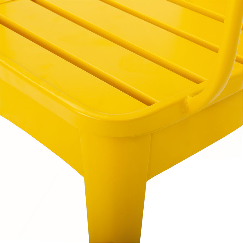 Ensemble de 3 pièces en métal, Jaune