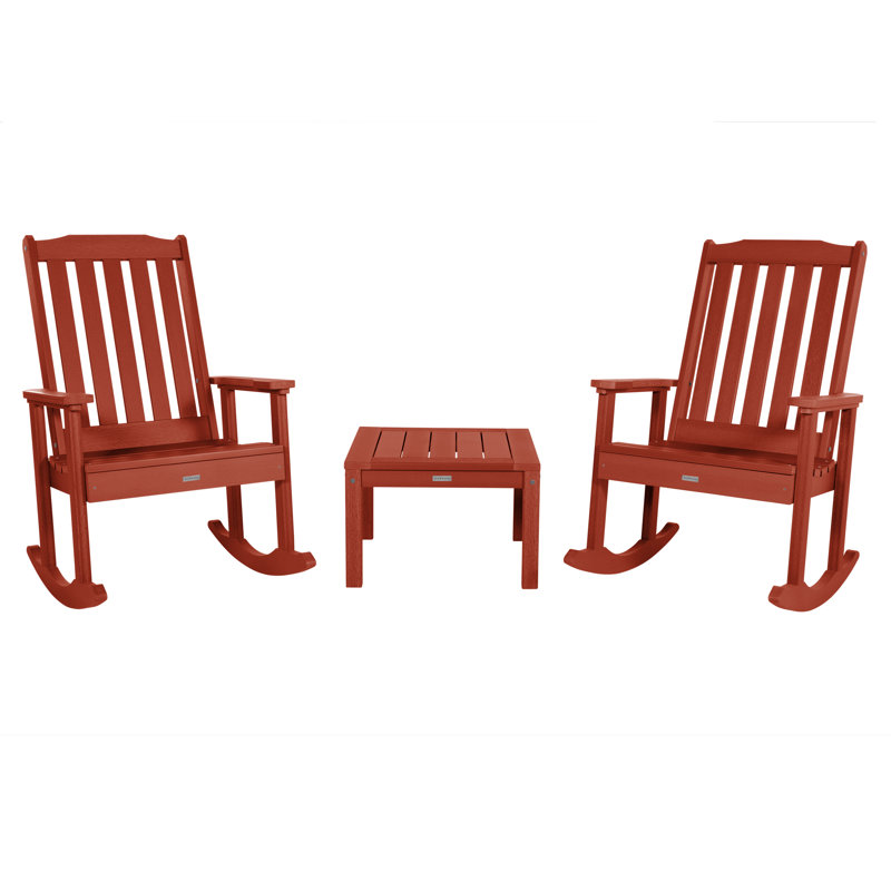Arbnora 2 - Person Patio Conversation Set, Rustic Red